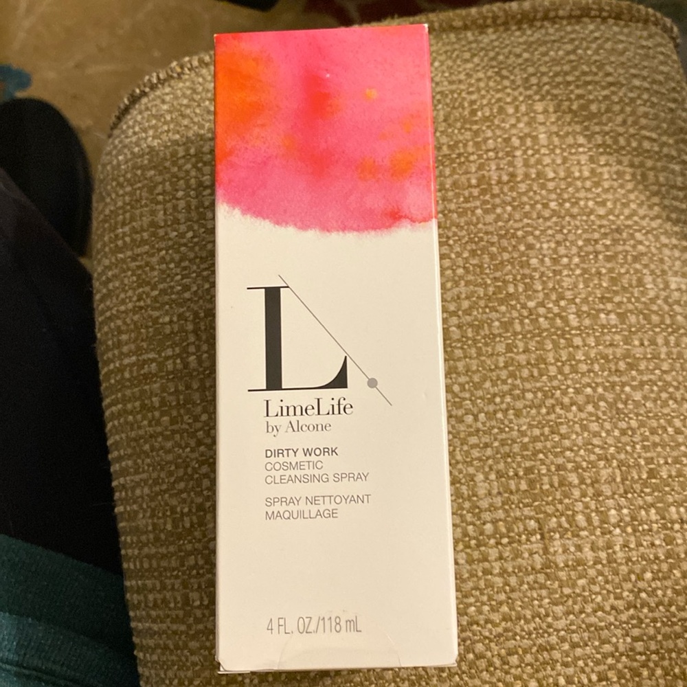 LimeLife by Alcone Dirty Work Cosmetic Cleansing Spray BNIB